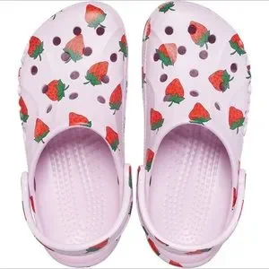CROCS | Shoes | Crocs Baya Strawberry Pink Clogs Size M 3 W  display picture 1